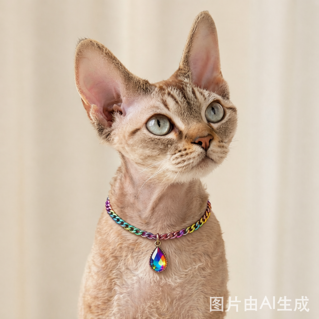 Pastel Waterdrop Gem Collar